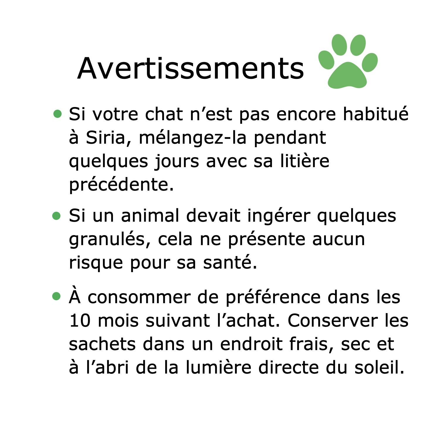 7 AVVERTENZE FR